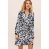 Vestido prik. Modelo MR-20007. Color azul.