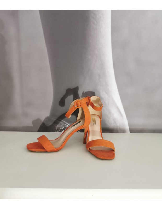 Sandalia Andrea - Modelo 1HF-0142 - Color naranja