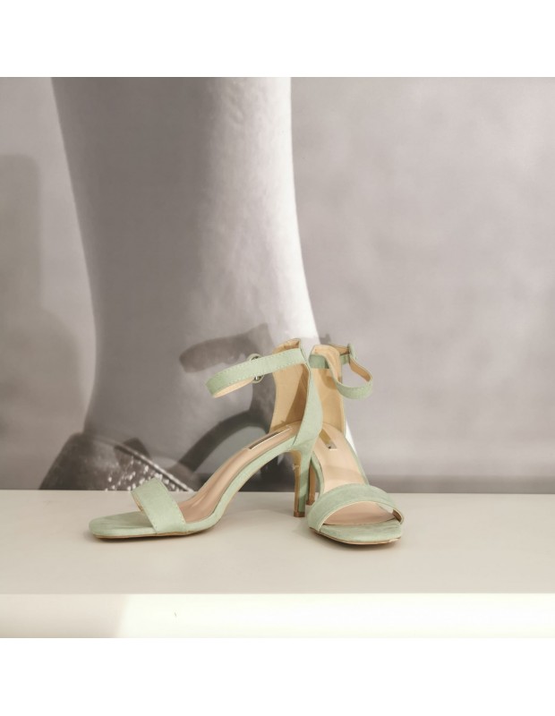 Sandalia Andrea - Modelo 1HF-0142 - Color verde