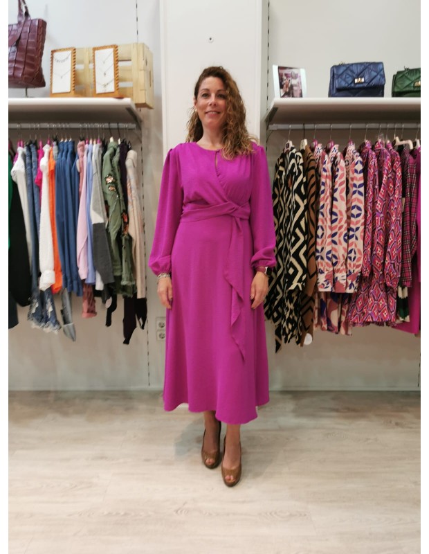 Vestido sofia. Modelo 0119523 - S. Color argenta.