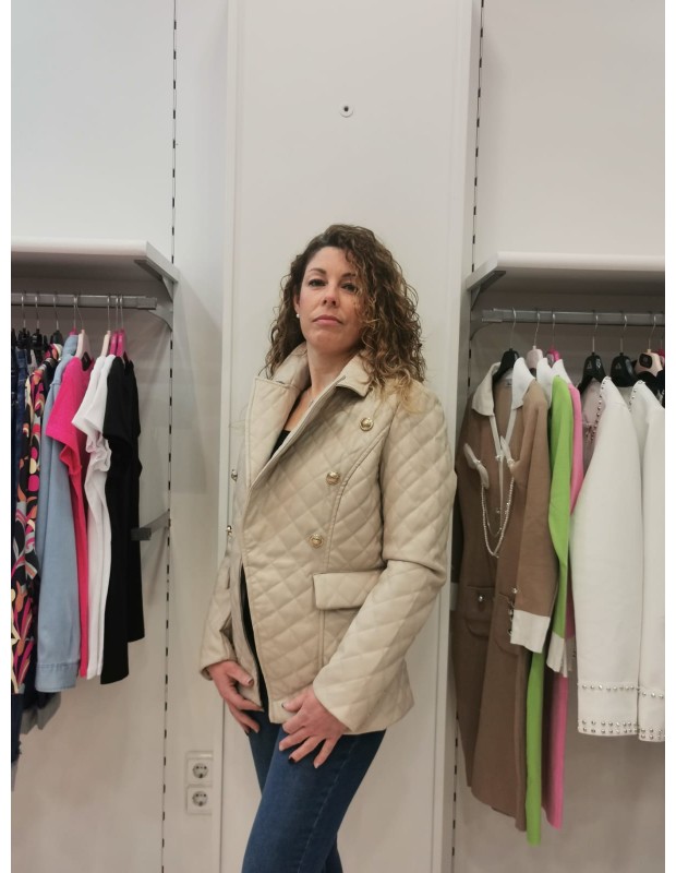 Chaqueta rombos. Modelo DZ 3353-62.