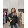 Chaqueta rombos. Modelo DZ 3353-62 - Color negro