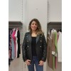 Chaqueta rombos. Modelo DZ 3353-62 - Color negro