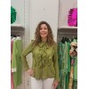 Blusa volantes. Modelo 0105023. Talla única (36 - 40).