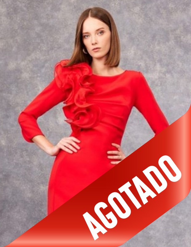 Vestido carla. Modelo 99537. Firma Carla Ruiz.