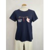 Camiseta Playa – Modelo 055025 - Color azul marino