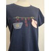 Camiseta Playa – Modelo 055025 - Color azul marino