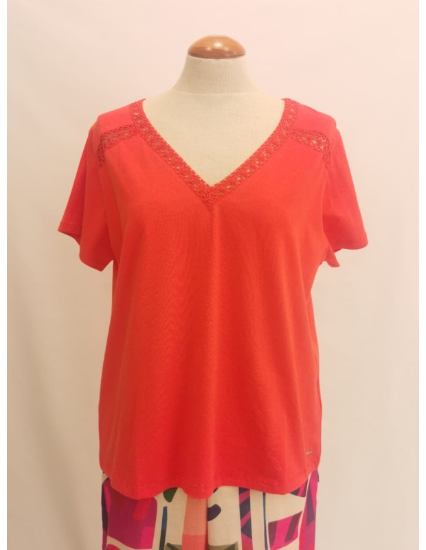 camiseta tulipan
