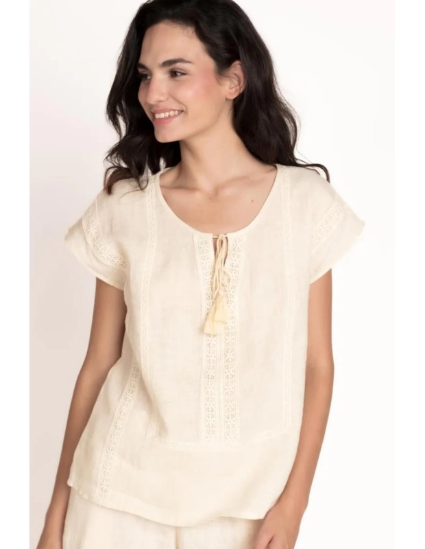 blusa lino