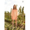 vestido melocoton
