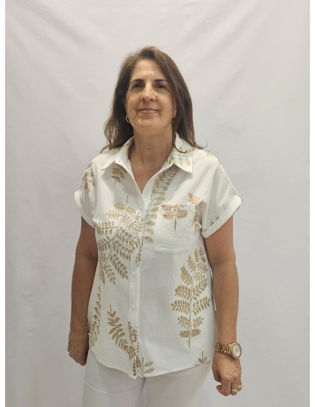 CAMISA BORDADA