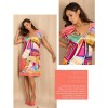 vestido naranja