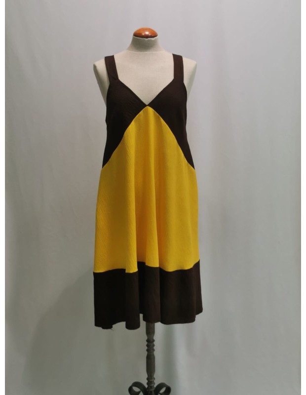 vestido combi