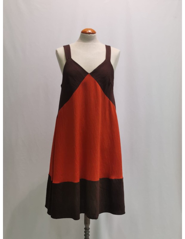 vestido combi