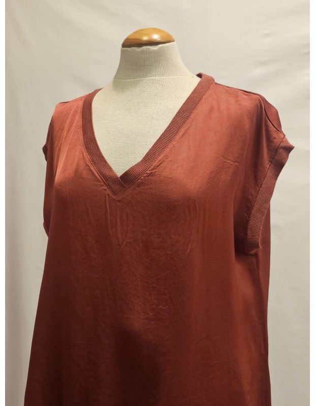 blusa saten